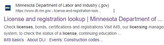 license lookup