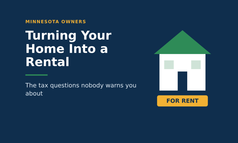Turning your Minnesota home into a rental, the tax questions