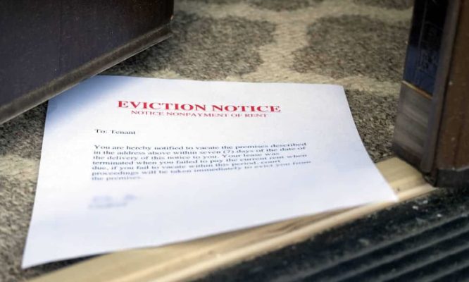 Eviction Notice for Professional Tenants